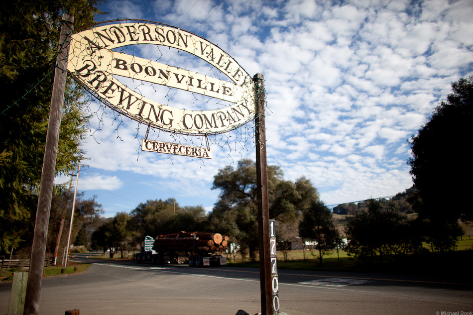 Anderson Valley Brewing Company Sign