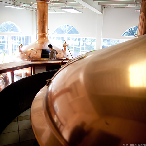 Anderson Valley's German Copper Clad Brew Systems
