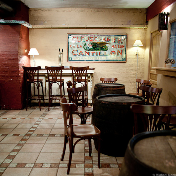 Cantillon Tasting Area