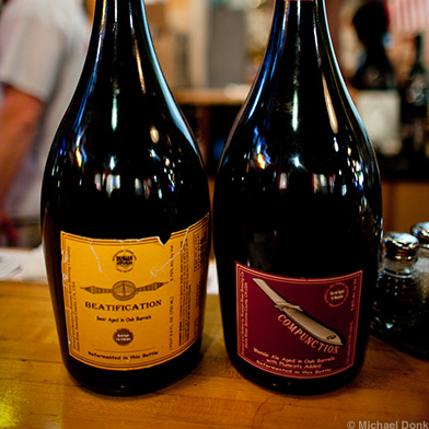 Huge Rare Russian River Brewing Bottles (Beatification & Compunction)